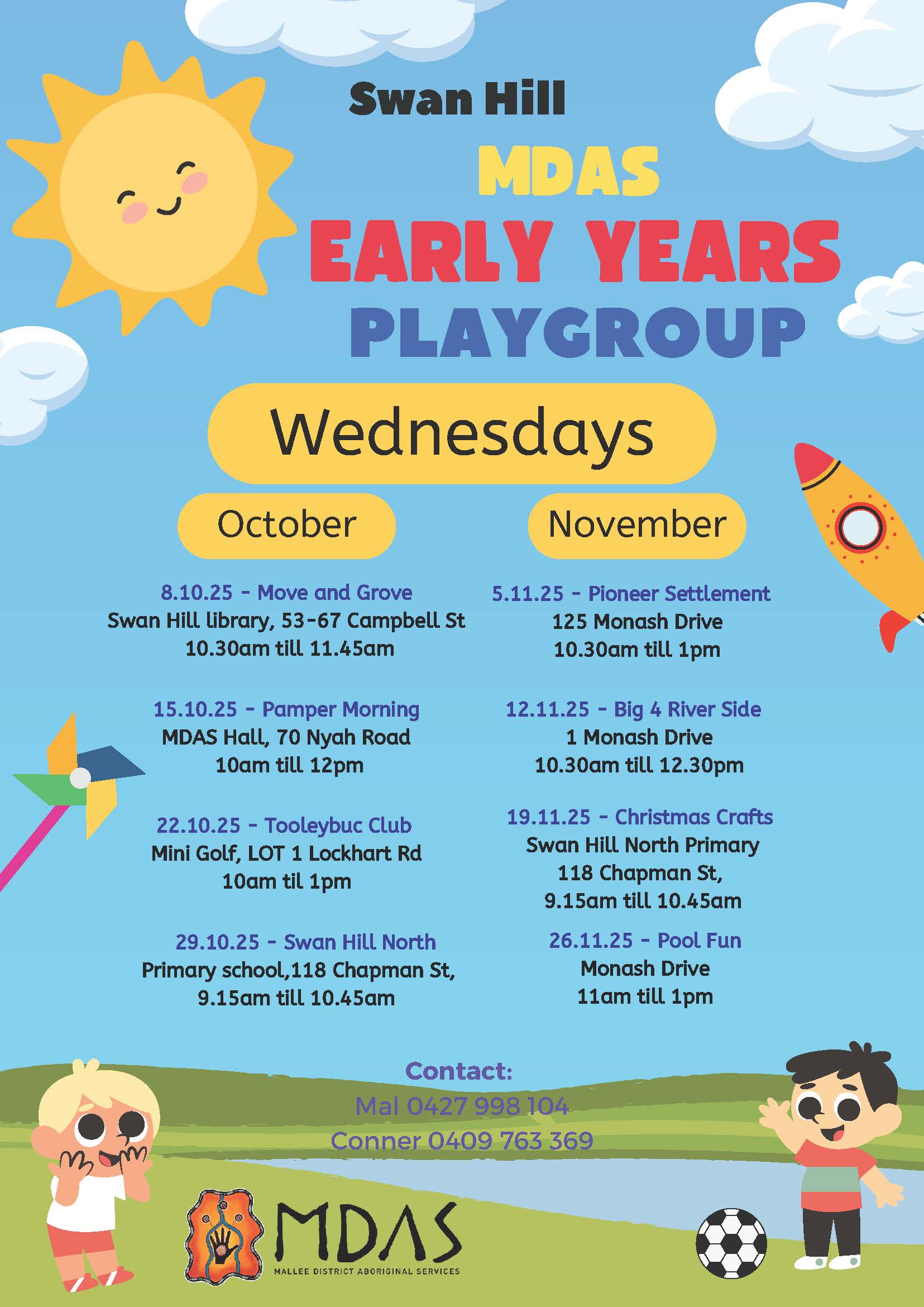 term 4 playgroup swan hill